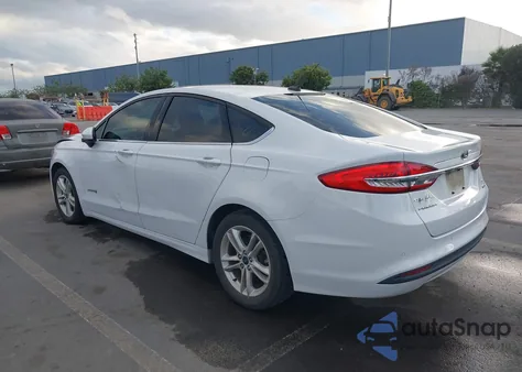 2018 Ford Fusion Hybrid Se из США, поврежденный, VIN 3FA6P0LU0JR284709